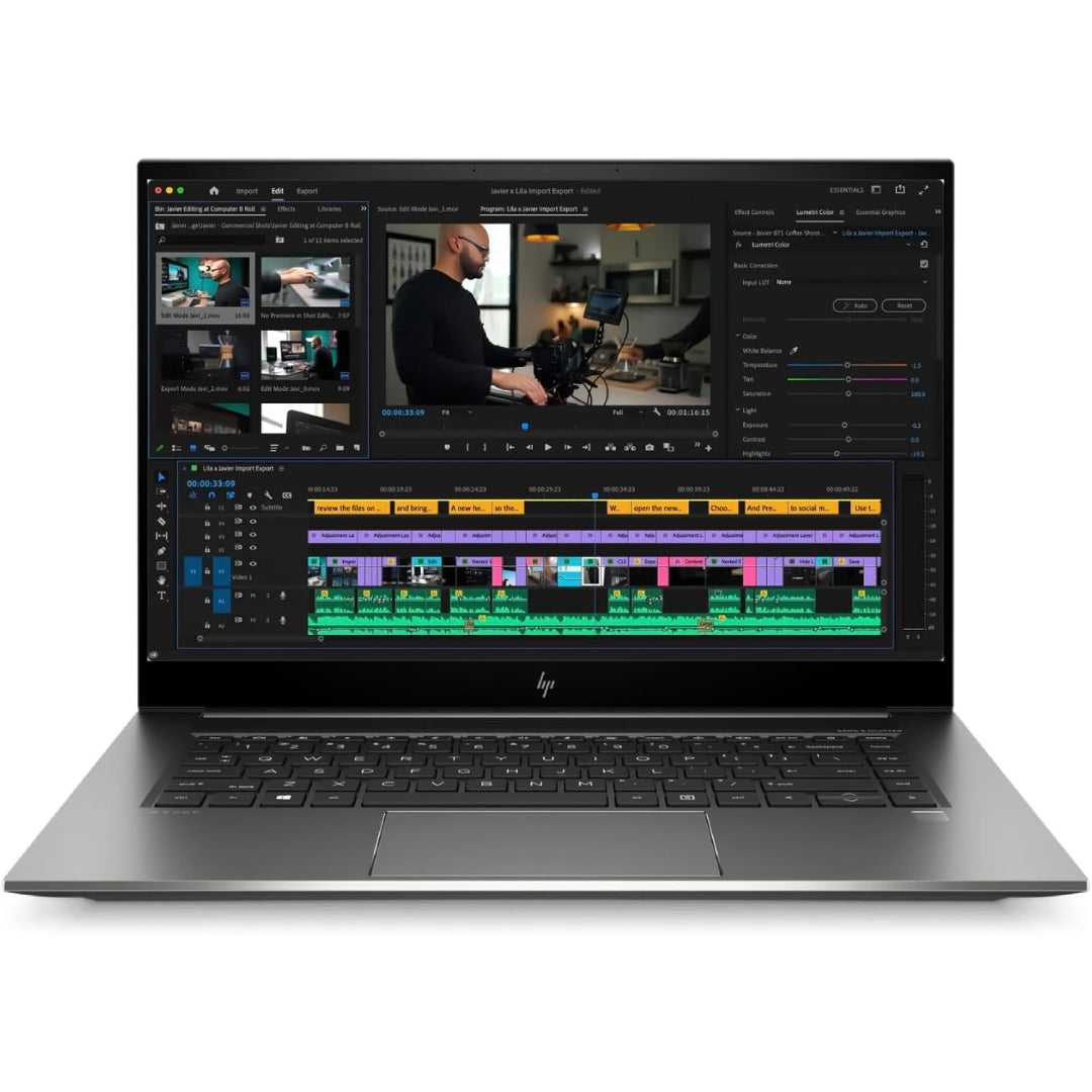 HP ZBook Studio 15 G7 Mobile Workstation 15.6-inch FHD i7-10750H 16GB 1TB Quadro T1000